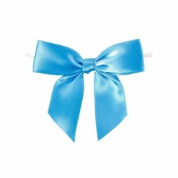Noeud satin bleu island - par 100