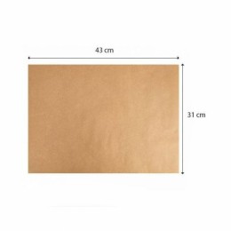 Set de table papier kraft brun 31 x 43 cm - par 500