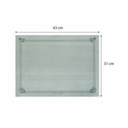 Set de table papier gris 31 x 43 cm - par 500