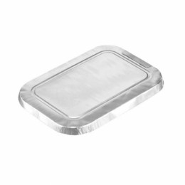 Couvercle pour barquette aluminium rectangulaire 440 ml - par 1000