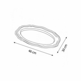 Grand plat ovale 46 x 30 cm or - par 5