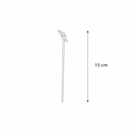 Pique ruban boucle en bambou 15 cm - par 100