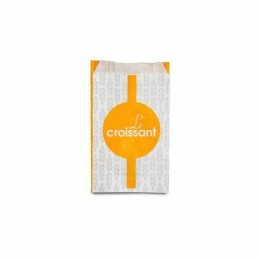 Sachet croissants kraft jaune série AURIOS 12 x 5 x 20 cm (n°102) - par 1000