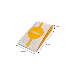Sachet croissants kraft jaune série AURIOS 12 x 5 x 20 cm (n°102) - par 1000