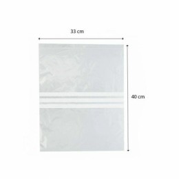 Sachet plastique fermeture adhésive 33 x 40 cm - par 500