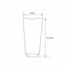 Sachet confiseur fond carton JOYEUSES PAQUES VERT 12 x 27,5 cm - par 100