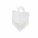 Sac cabas traiteur plastique avec renfort de fond 22 x 21 x 28 cm - par 25