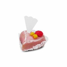 Étiquette prix blanche triangulaire festonnée 3,5 x 4,5 cm - par 2000