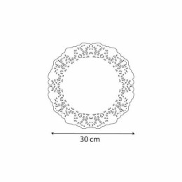 Dentelle blanche Ø 30 cm - par 250