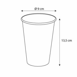 Gobelet à café en carton brun  450 ml - par 50