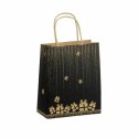 Sac papier kraft à poignées torsadées "Gala" 18 + 8 x 22 cm - par 50