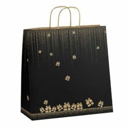 Sac papier kraft à poignées torsadées "Gala" 41 + 14 x 35 cm - par 50