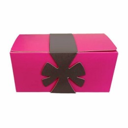 Ballotin à plat "Fuchsia" 750g - par 25