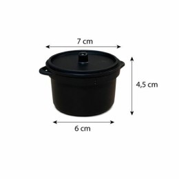 Mini cocotte ronde avec couvercle 90 ml - par 30