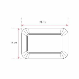 Plateau ravier carton blanc 14 x 21 cm - par 50