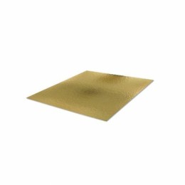 Carré carton or/noir 1100 g/m² 22 x 22 cm - par 50