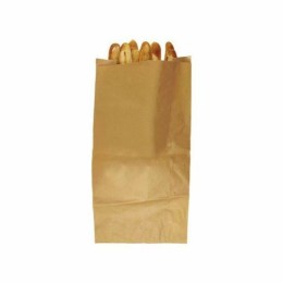 Sac papier kraft brun pour regroupement de pains 40 + 19 x 80 cm - par 100