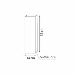 Sac à pain kraft brun 14 + 6 x 36 cm (spécial sandwich) - par 1000