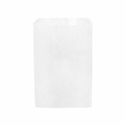 Sachet croissants papier kraft blanc 14 + 7 x 27 cm (n°104) - par 1000