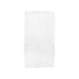 Sachet croissants papier kraft blanc 18 + 8 x 35 cm (n°106) - par 1000