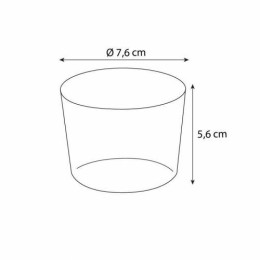 Verrine plastique ronde transparente Bodega 180 ml - par 30