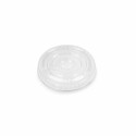 Couvercle plastique transparent pour pot à dessert plastique transparent 200 ml - par 100