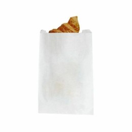 Sachet croissants papier kraft blanc 12 + 5 x 21 cm (n°102) - par 1000