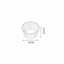 Caissette plissée décor ALIZEE 4.8 x 2,9 cm (n°10)  - par 1000