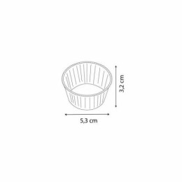 Caissette plissée décor ALIZEE 5,3 x 3,2 cm (n°10BIS)  - par 1000