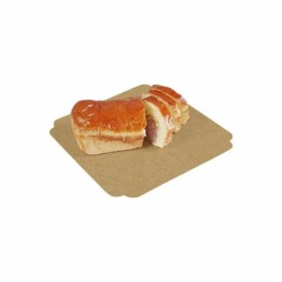 Carré rainé kraft brun 23 x 23 cm - par 250