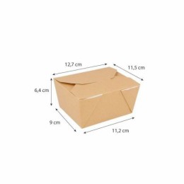 Boîte américaine kraft brun 780 ml - par 50