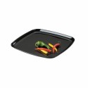 Plateau traiteur carré noir 40 x 40 cm - par 5