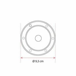 Couvercle plastique pour pot en carton 350 ml - par 50