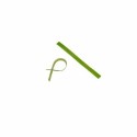 Attache cellophane vert 9 x 0,7 cm - par 2000