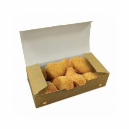 Boîte refermable kraft brun ingraissable 20 x 10 x 5 cm - par 375