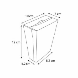 Grand coffret à frites refermable kraft brun 500 ml - par 450