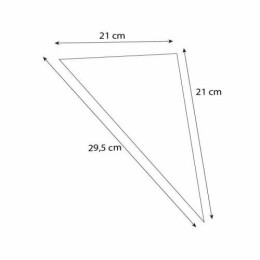 Sachet cône kraft "Feel green" 29,5 x 21 cm - par 250