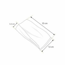 Sac à pain tranché biosourcé jaune 12 + 5 + 5 x 35 cm - par 200