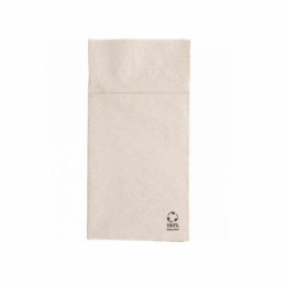 Serviette kangourou ouate recyclée pour couverts 40 x 40 cm - par 50