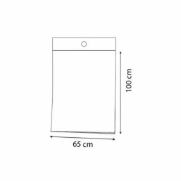 Feuille liasse plastique transparente 10 microns 65 x 100 cm - par 2000