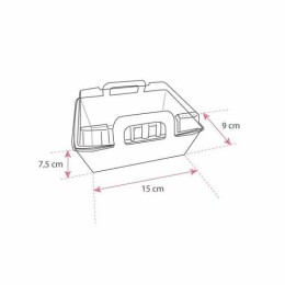 Panier chaud kraft brun ingraissable 1000 ml avec couvercle - par 150