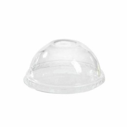 Couvercle dôme plastique transparent pour coupe à dessert 275 ml - par 50