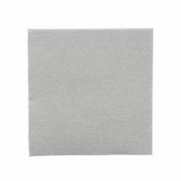 Serviette cocktail double point ouate grise 20 x 20 cm - par 100