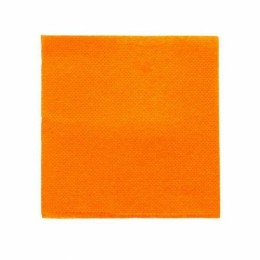 Serviette cocktail double point ouate orange 20 x 20 cm - par 100