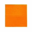 Serviette cocktail double point ouate orange 20 x 20 cm - par 100