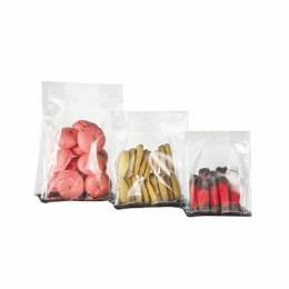 Sachet fond plat autocollant et scellable 9 x 12 x 5 cm - par 50