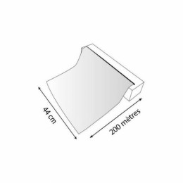 Rouleau aluminium en boîte distributrice 44 cm x 200 m - l'unité