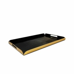 Plateau traiteur plié intérieur noir / extérieur or 28 x 42 cm - par 25