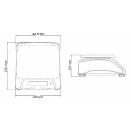 Balance de table Valor 1000 non étanche 3 kg / 0,5 g