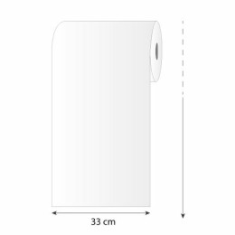 Papier ingraissable blanc 50 g/m² bobine 33 cm x 606 m - par 10 kg